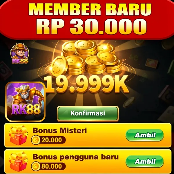 RK88 Bonus Member Baru 100%
